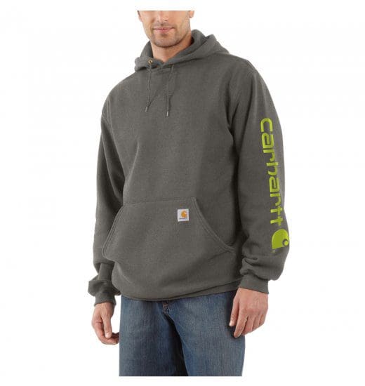 Carhartt® Midweight Hooded Logo Sweatshirt - Image 5