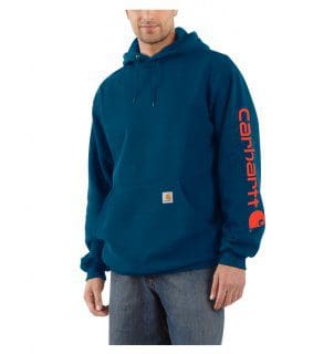 Carhartt® Midweight Hooded Logo Sweatshirt