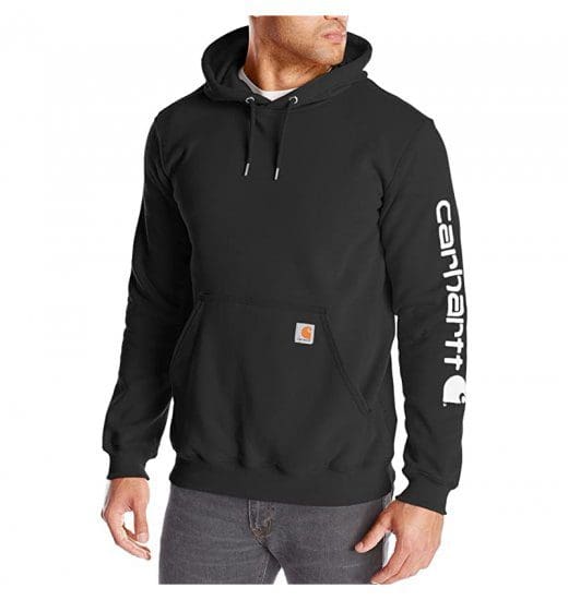 Carhartt® Midweight Hooded Logo Sweatshirt - Image 2